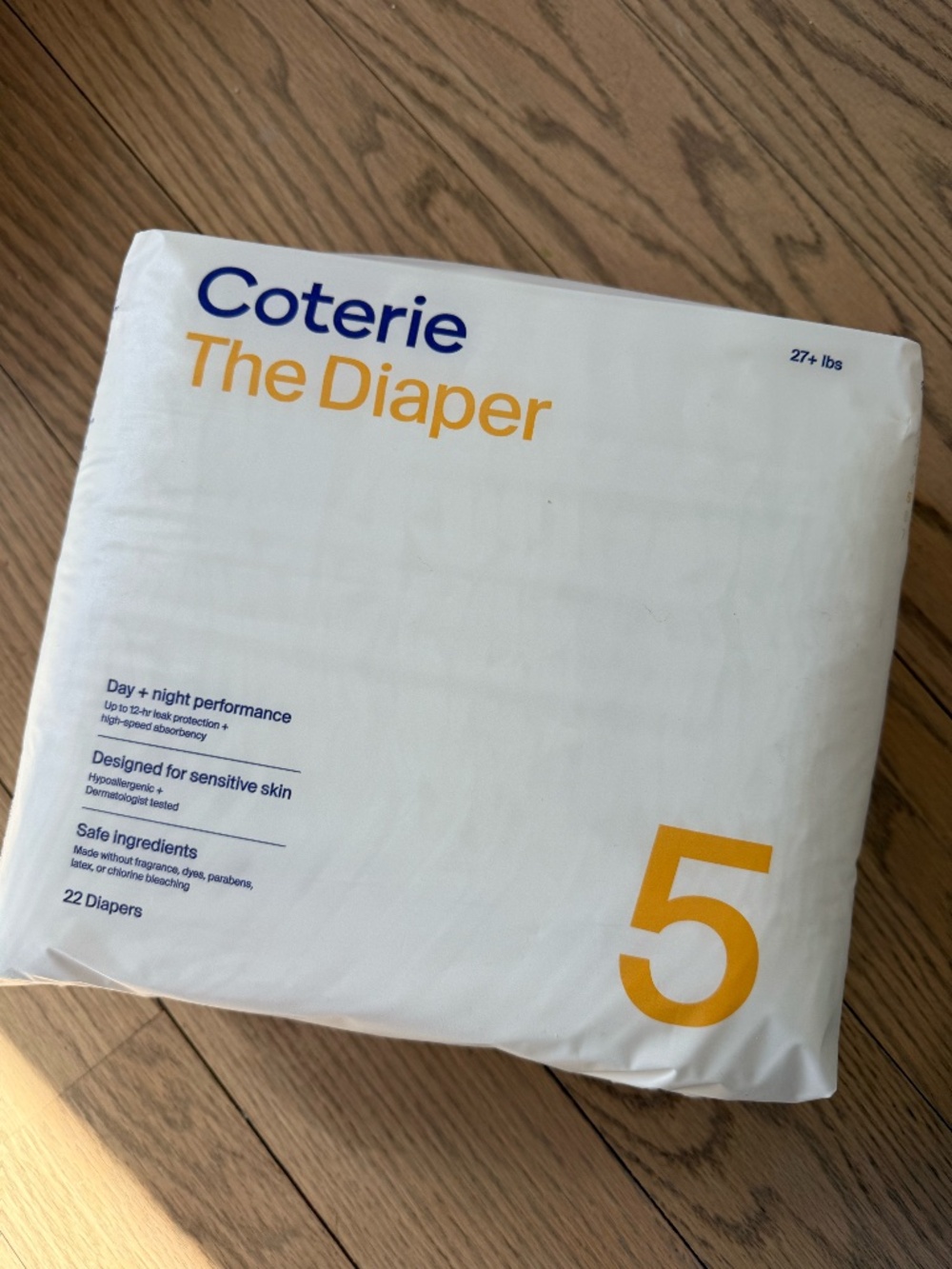 NEW Coterie Diapers Size 5
